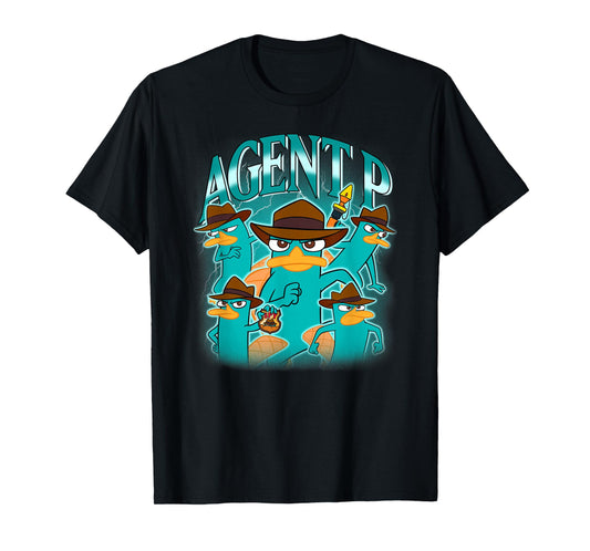 Disney Phineas And Ferb Agent P Multiple Poses Poster T-Shirt