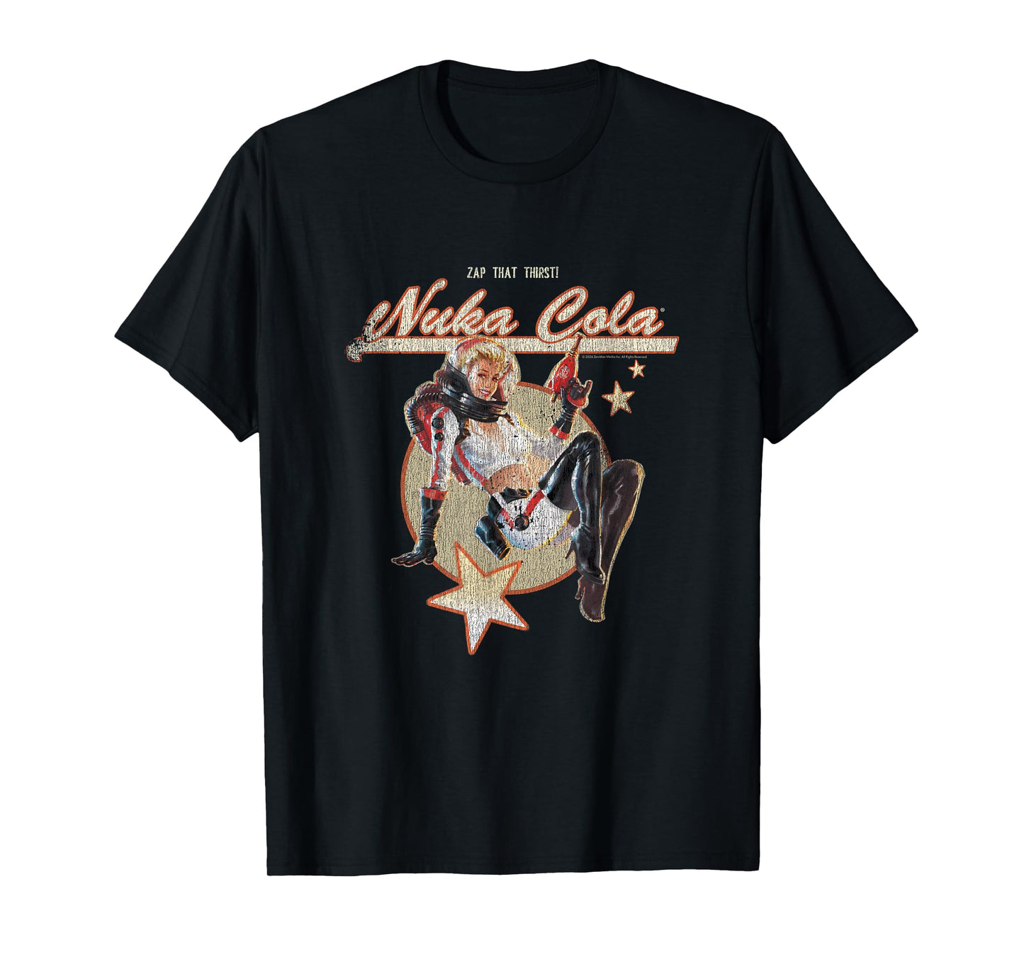 Fallout Video Game Retro Nuka Cola Ad T-Shirt