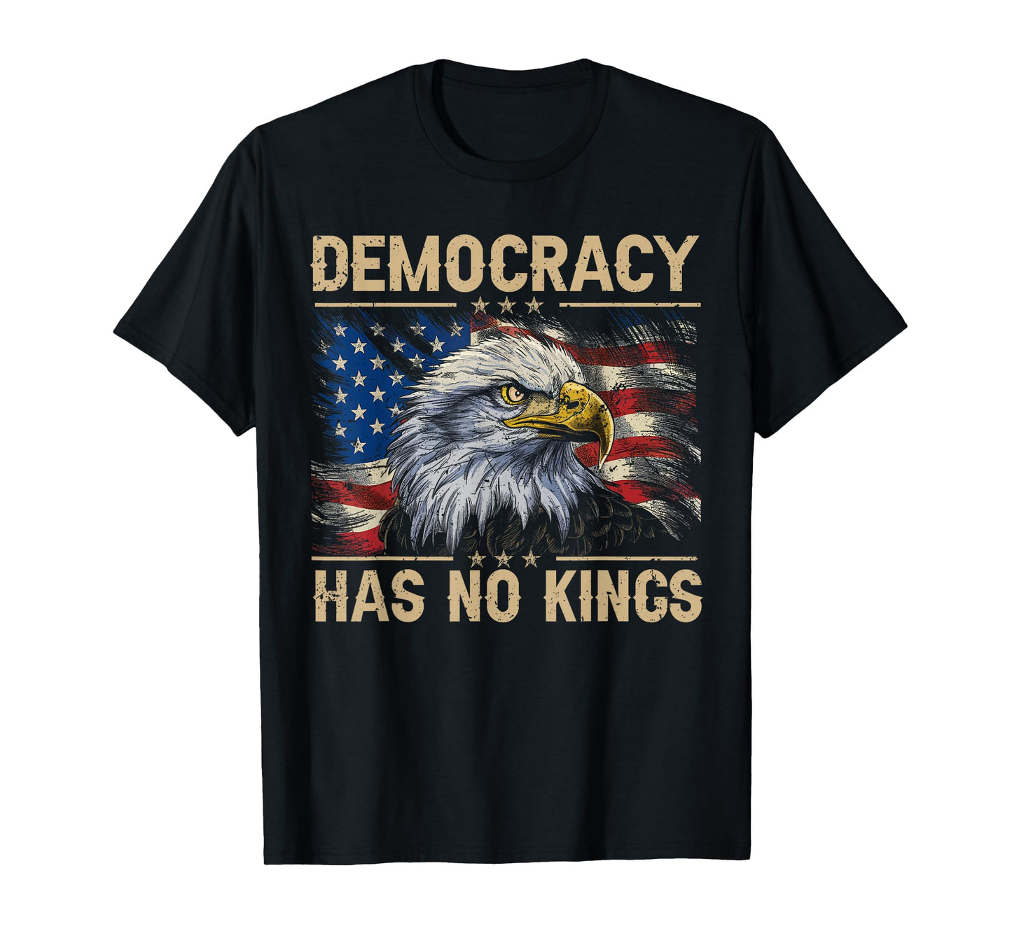 Retro No Kings In America Shirt T-Shirt
