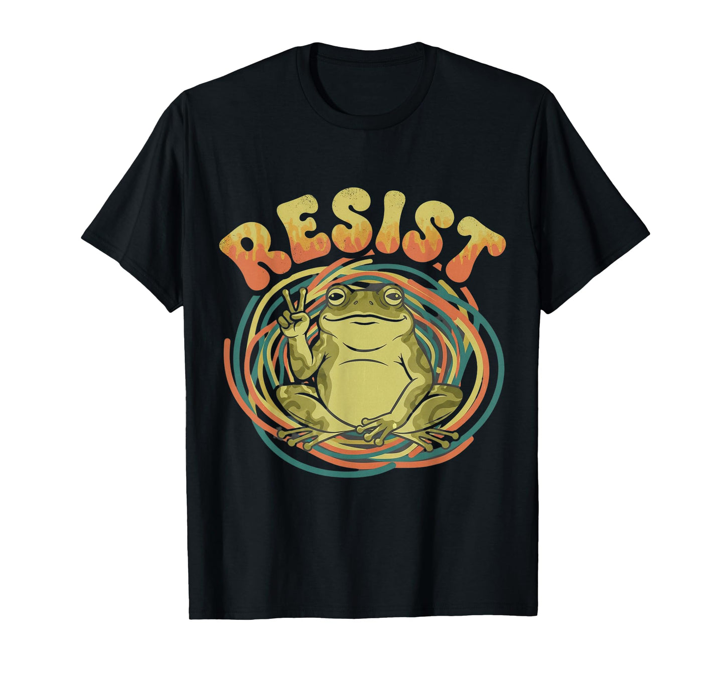 Portland Frog Protest Shirt Funny Portland Frog Protest T-Shirt