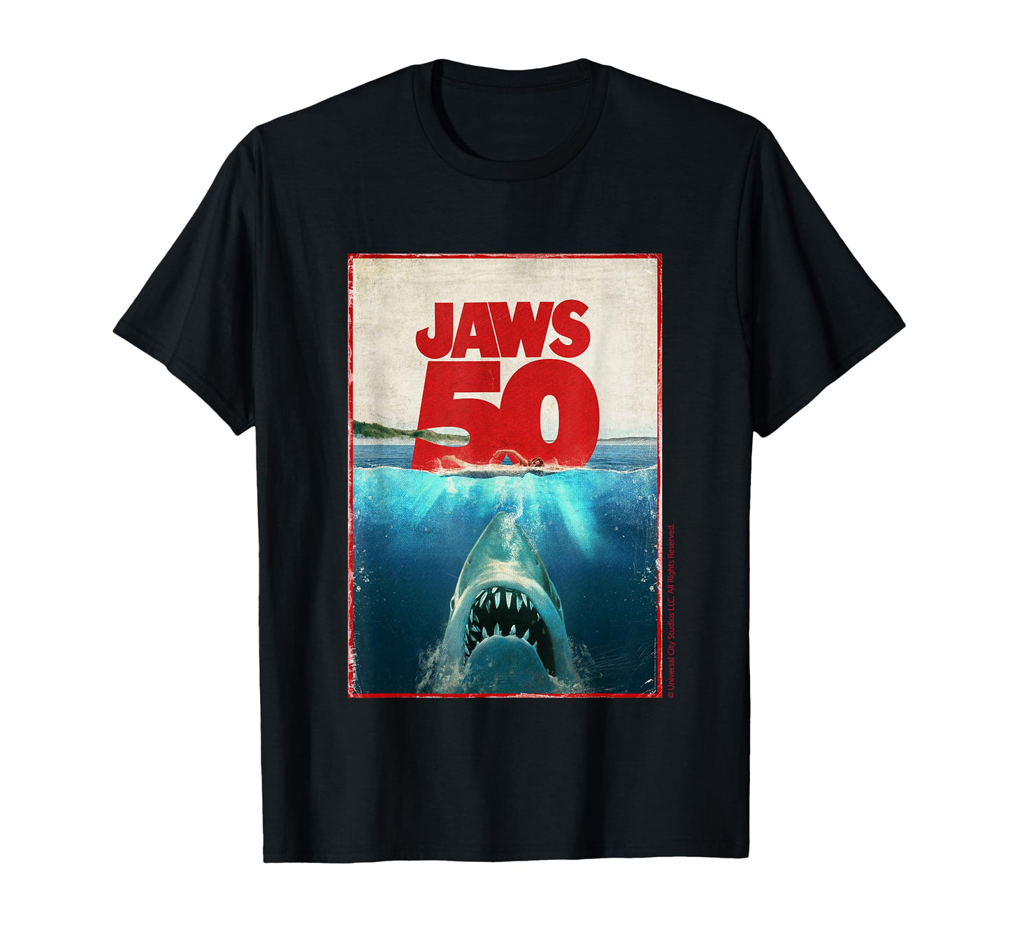 Jaws 50 Jaws 2025 Celebration Classic T-Shirt