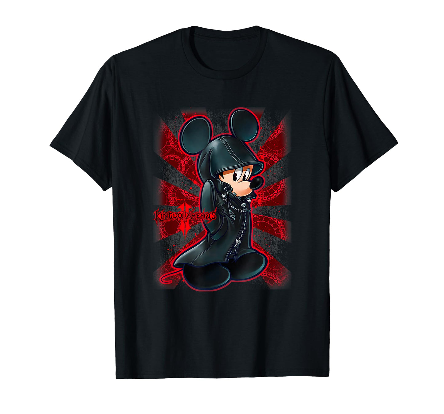 Disney Kingdom Hearts II Mysterious King Mickey Big Portrait T-Shirt