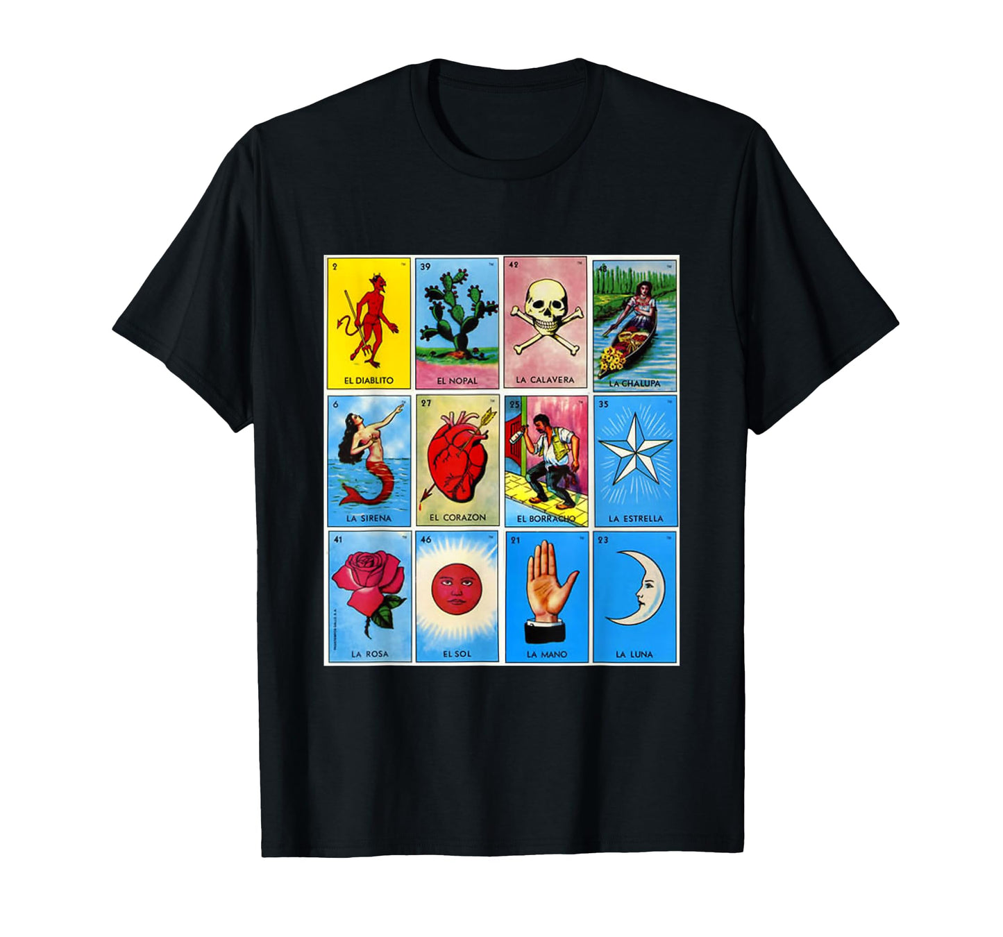 Mexican bingo card T-Shirt