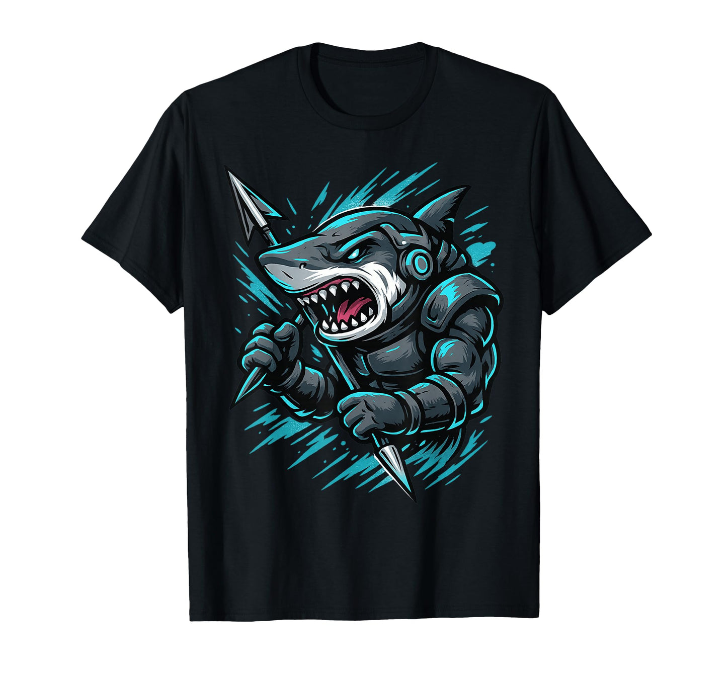 Shark Design for Comic Lover and Shark T-Shirt