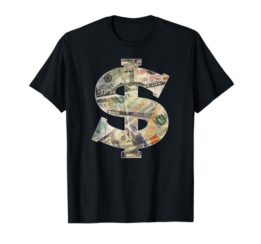 Dollar Sign Cool Money T-Shirt - $ T-shirt T-Shirt