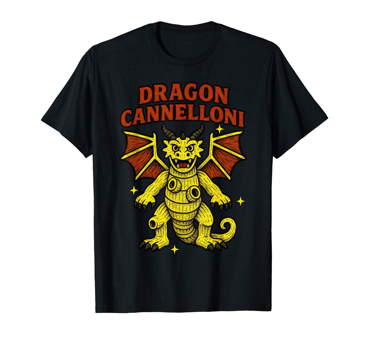 Dragon Cannelloni - Funny Italian Brainrot Pasta Kids Meme T-Shirt