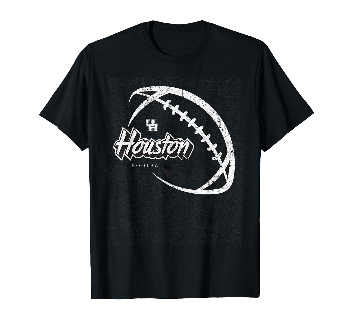 University of Houston Black Out Football | Houston Cougars T-Shirt