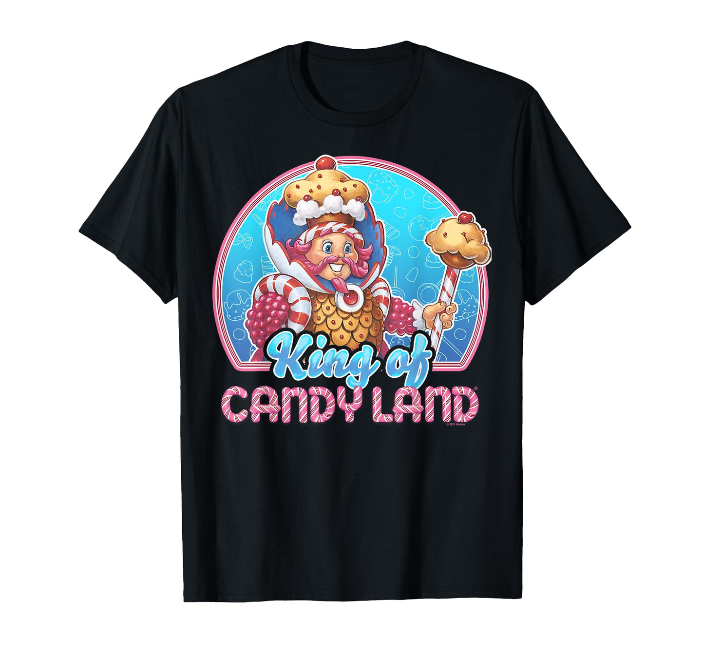 Candy Land King Of Candy Land Portrait T-Shirt