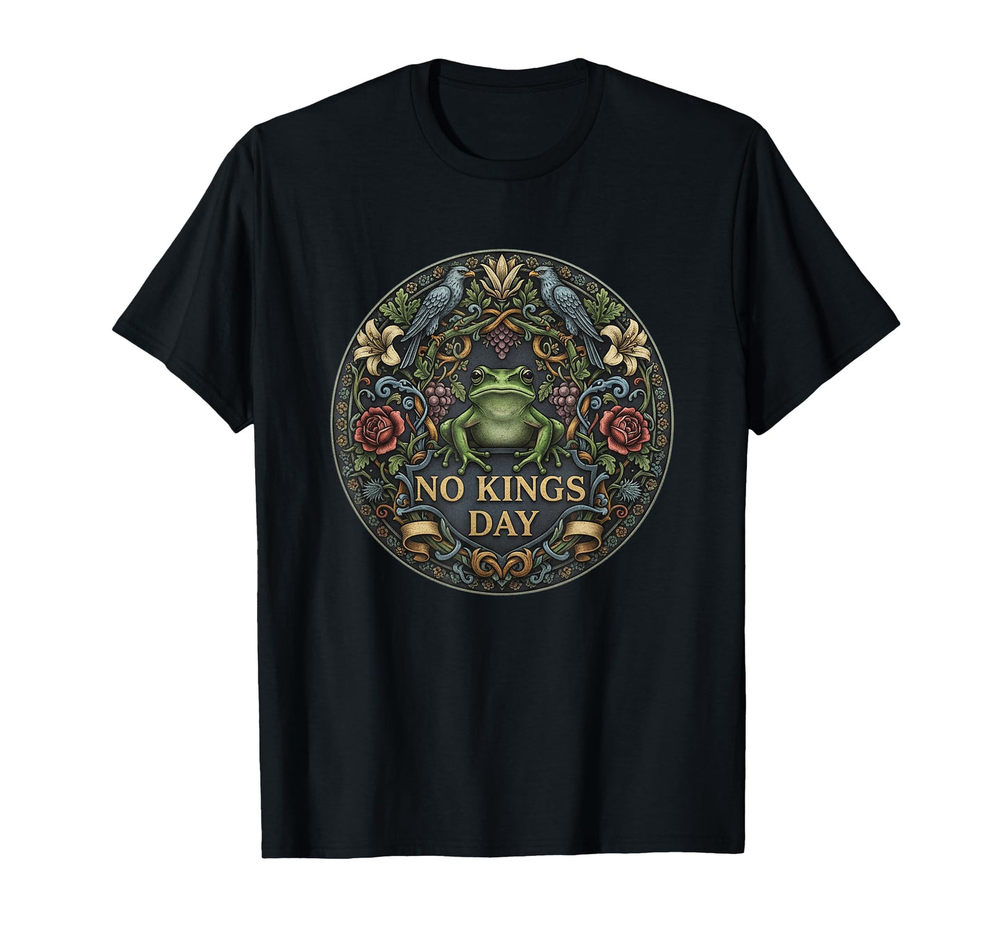No Kings Day Portland Shirt Frog Protest T-Shirt