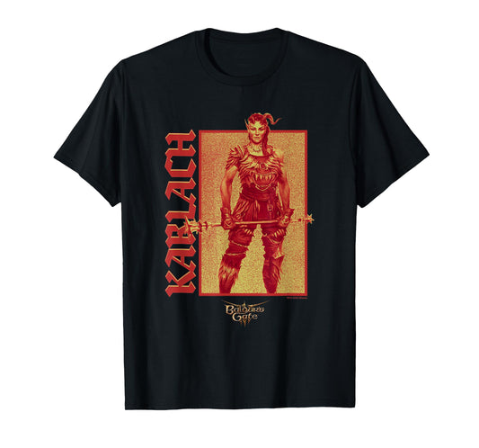 Dungeons & Dragons Karlach Confident Pose Big Chest Poster T-Shirt