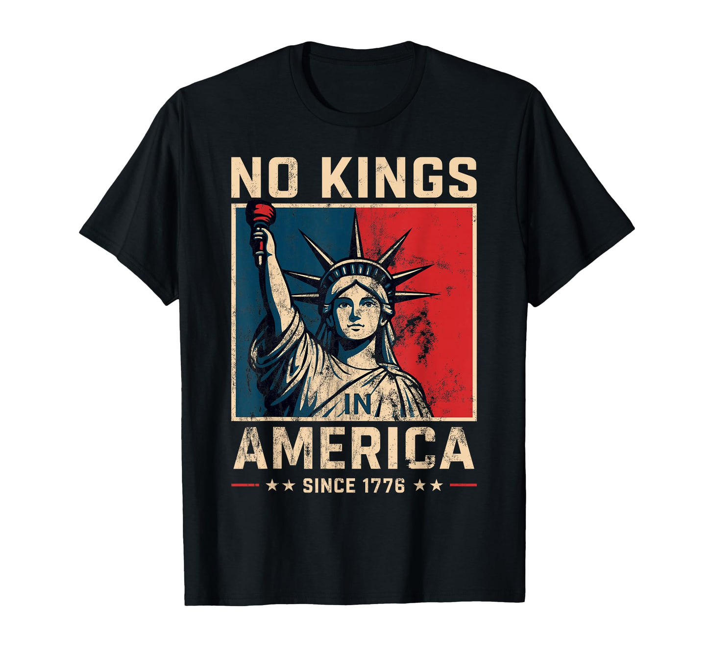 No Kings in America 1776 T-Shirt