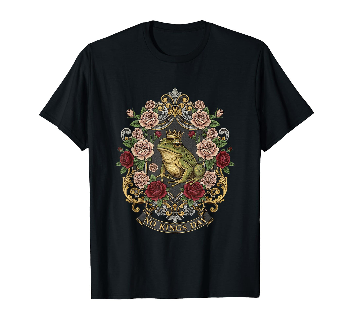 No Kings Day Portland Shirt Frog Protest T-Shirt