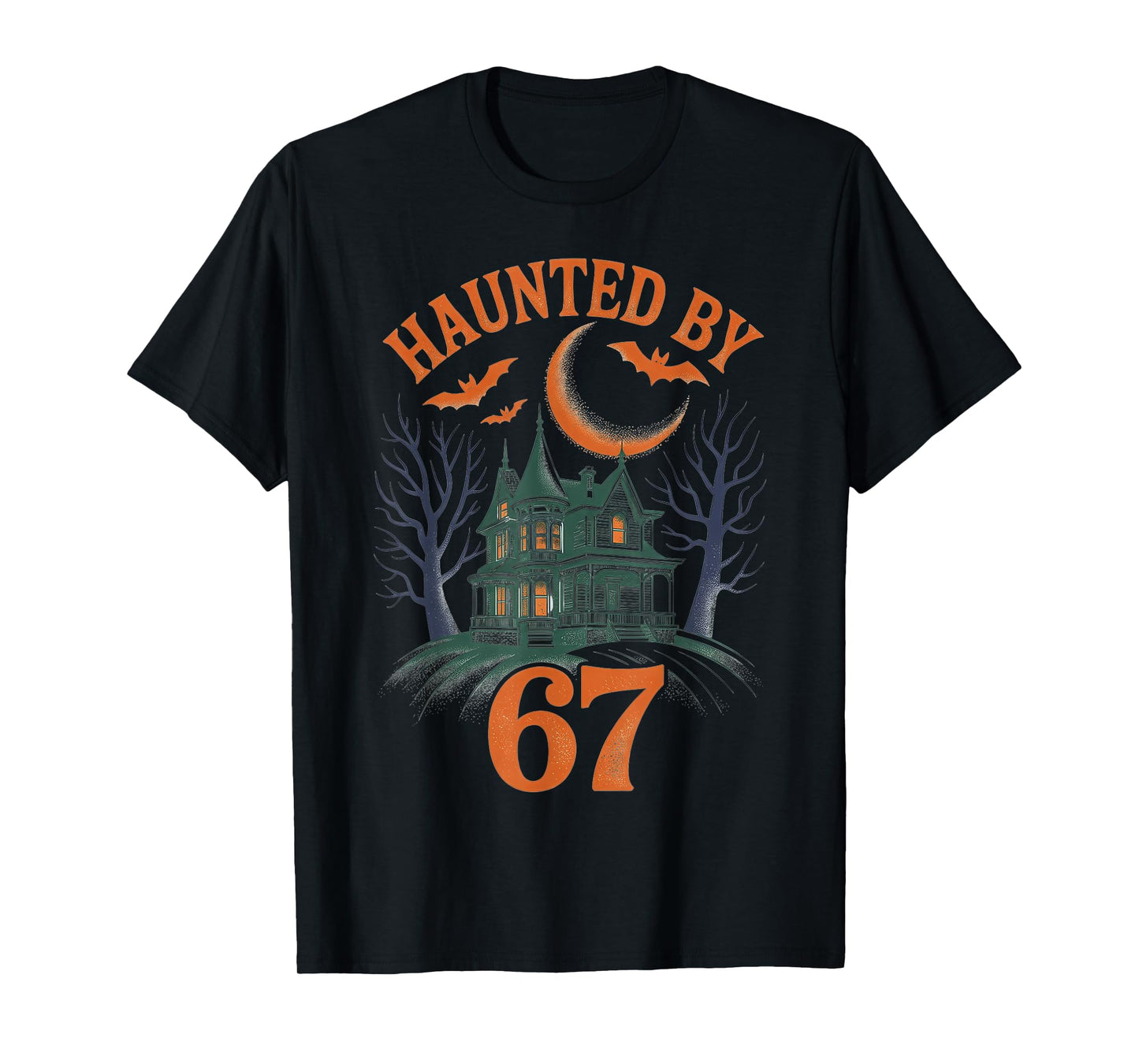 Haunted by 67 Halloween Costume 6 7 Meme Six Seven T-Shirt