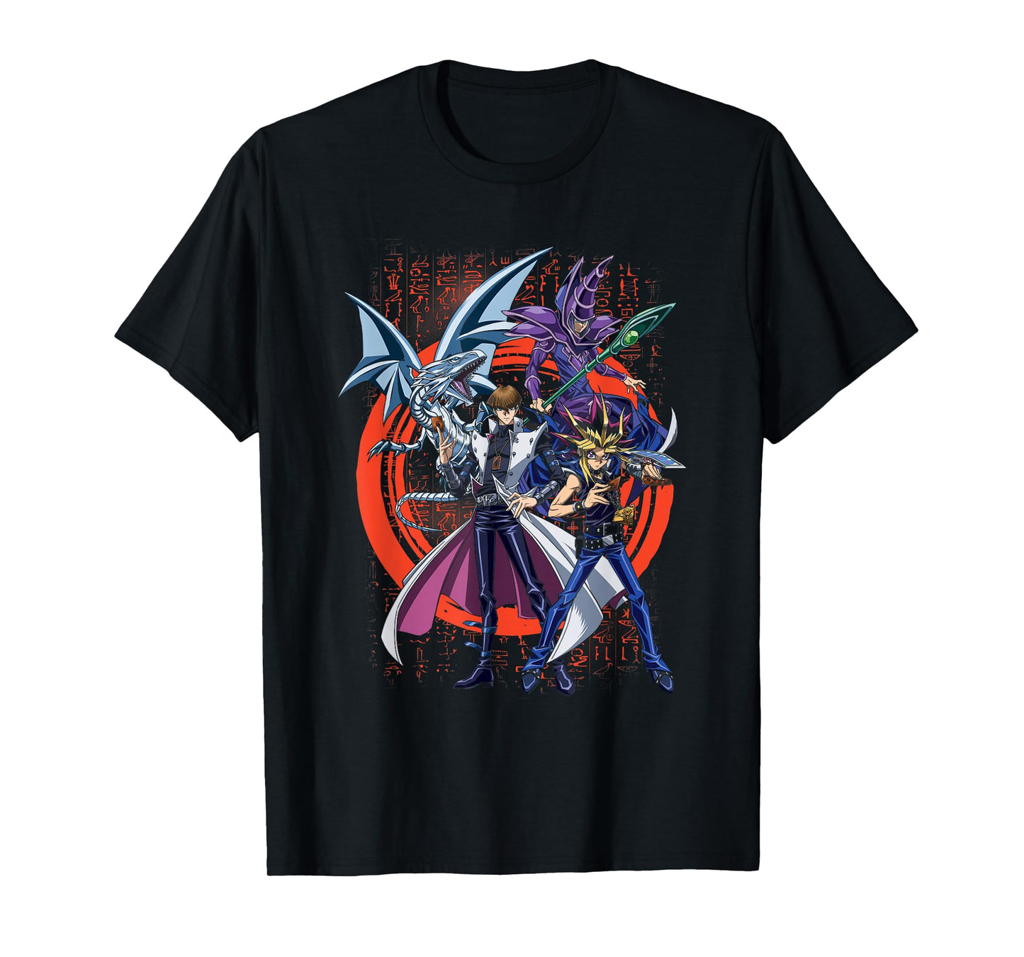 Yu-Gi-Oh! Duel Monsters Show Logo Front and Back Anime T-Shirt