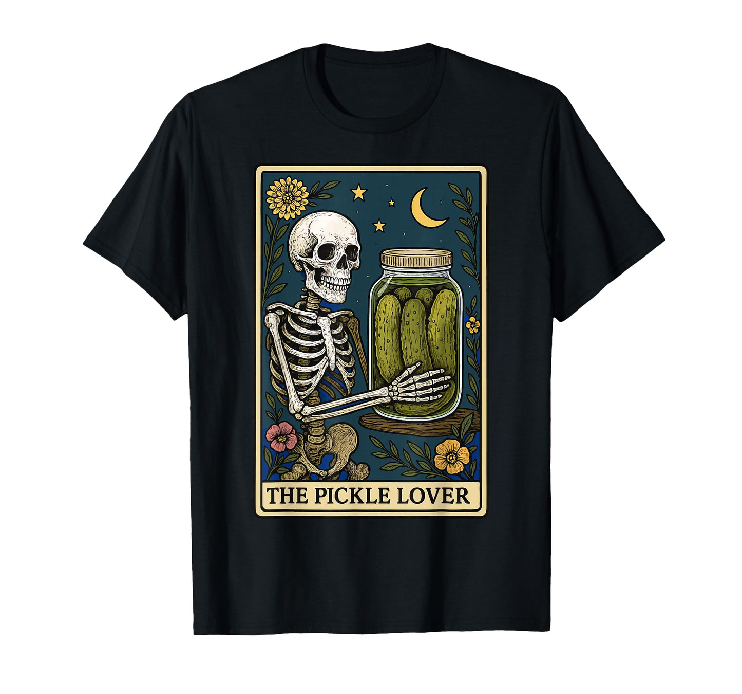 The Pickle Lover Tarot Card T-Shirt
