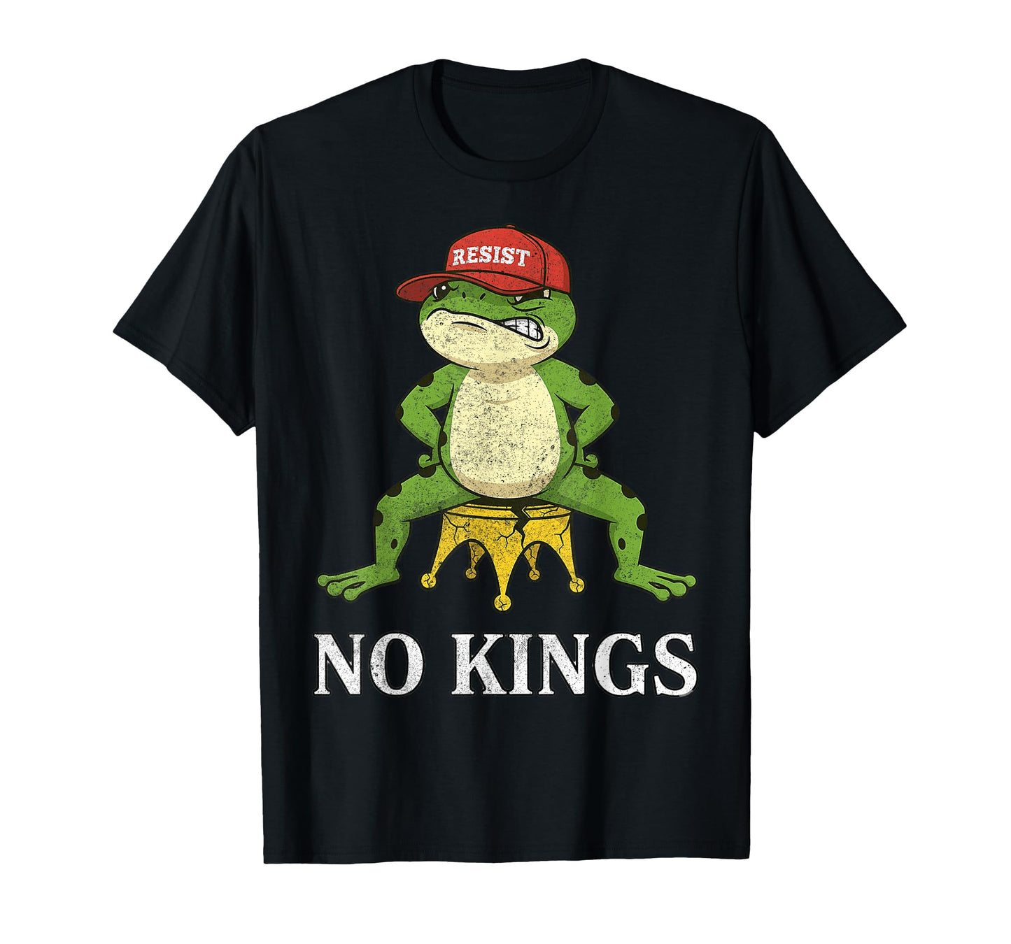 Freedom Portland Frog Resist No Kings T-Shirt