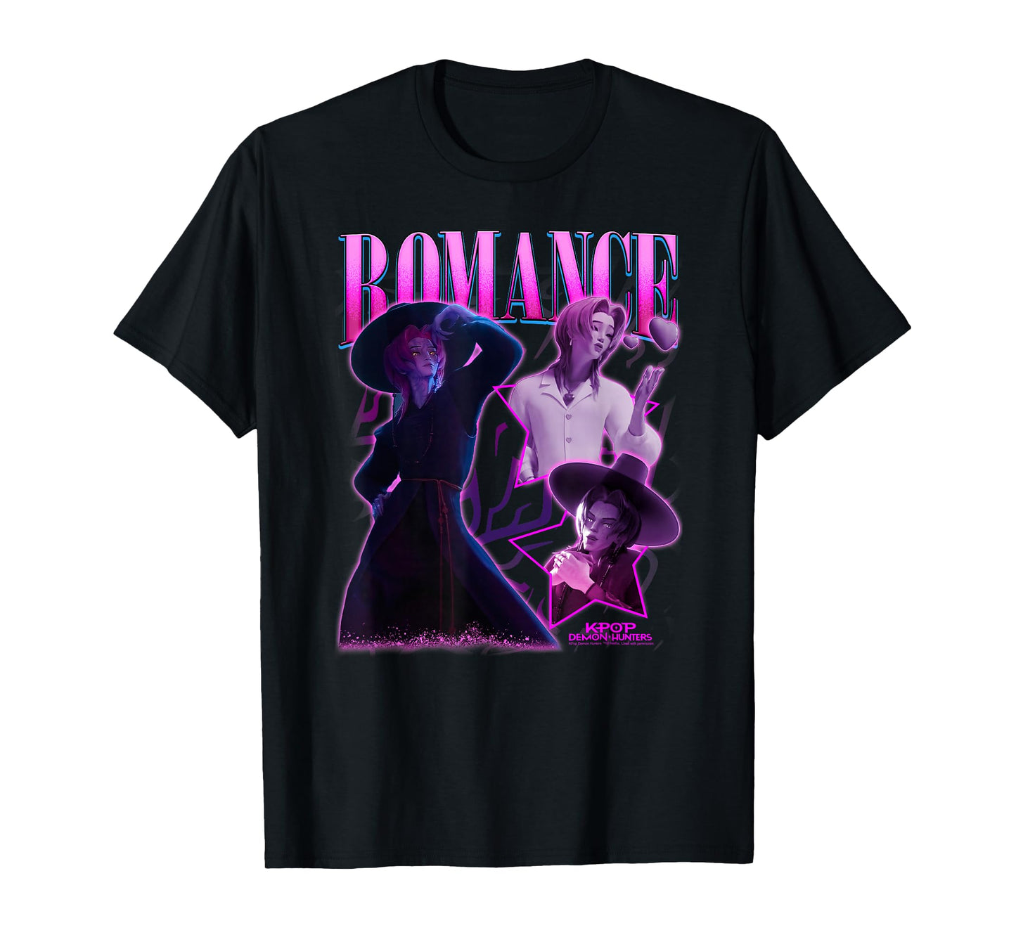 Kpop Demon Hunters Halloween Romance Showcase Y2K Poster T-Shirt