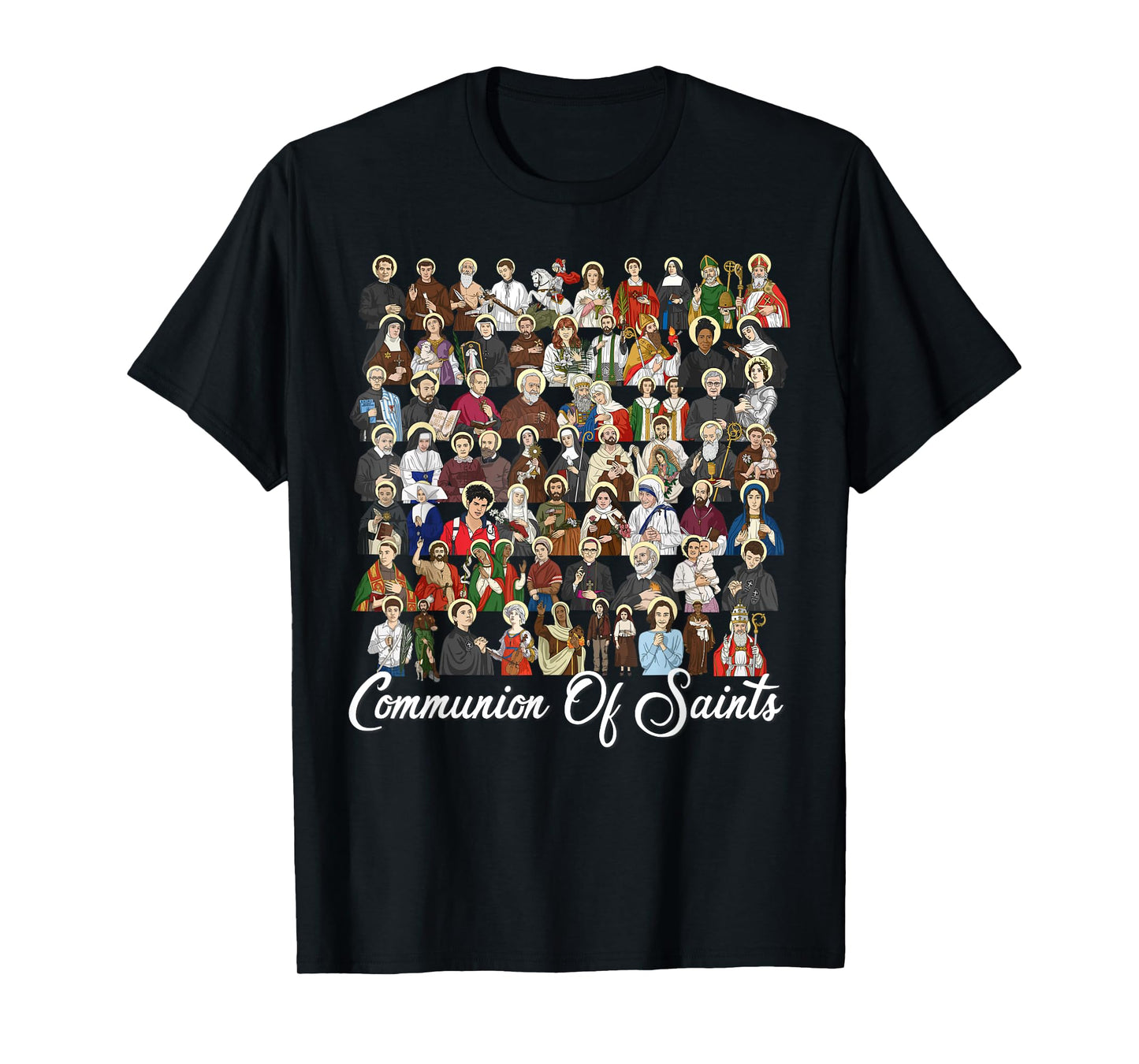Catholic Patron Saints Latin Religious T-Shirt
