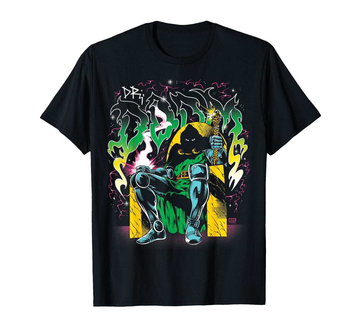 Fantastic Four - Dr. Doom Metal T-Shirt