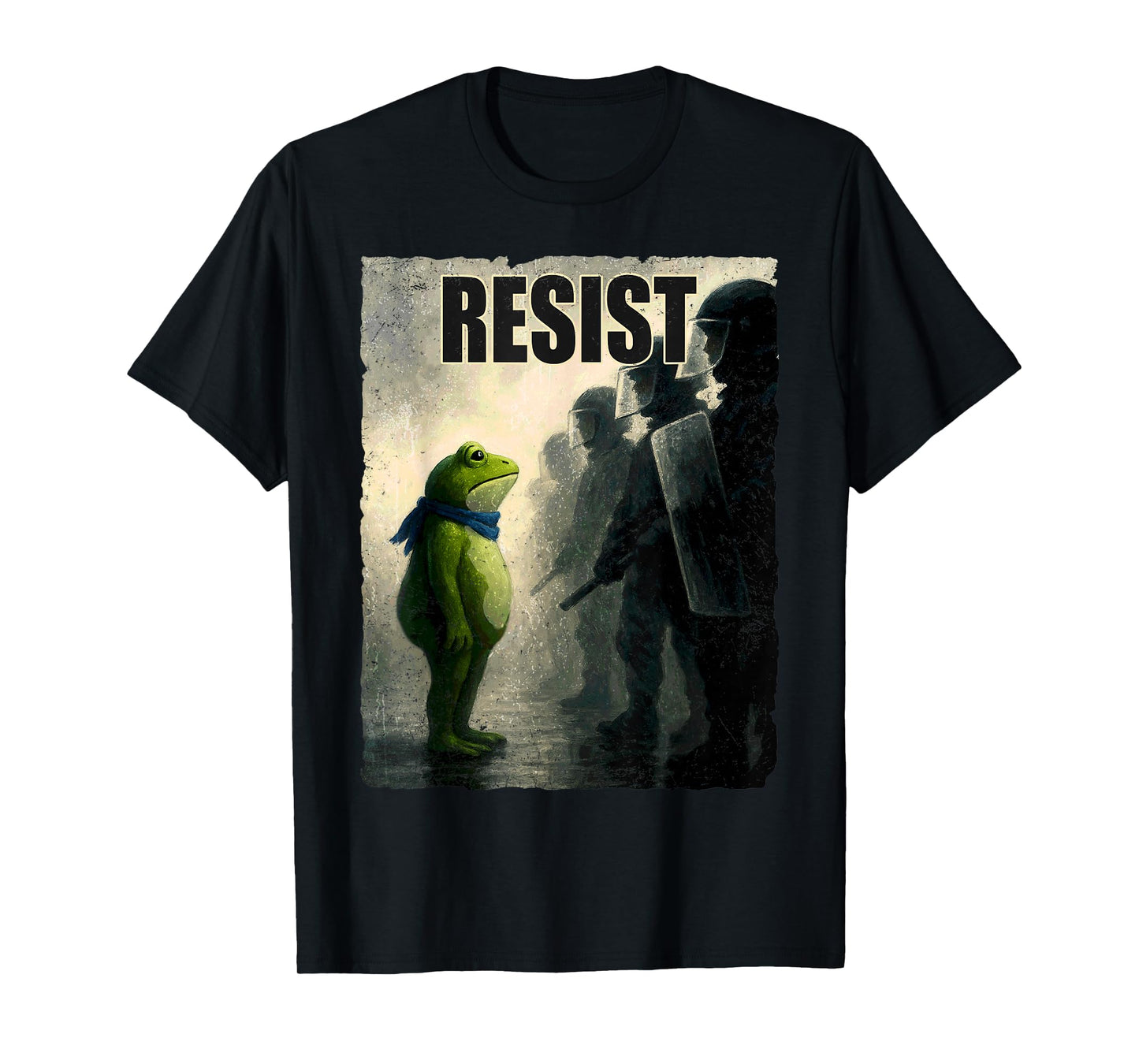 Portland Frog Protest Shirt Funny Portland Frog Protest T-Shirt
