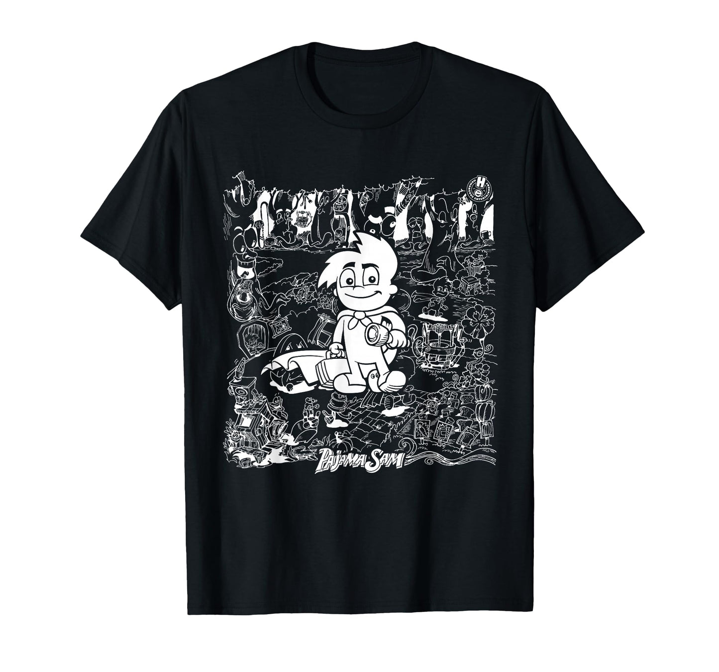 Humongous Entertainment: Pajama Sam Backgrounds T-Shirt T-Shirt