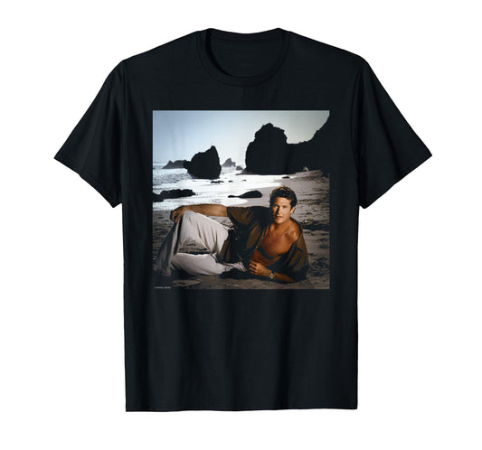 David Hasslehoff Baywatch Actor By Michael Grecco T-Shirt