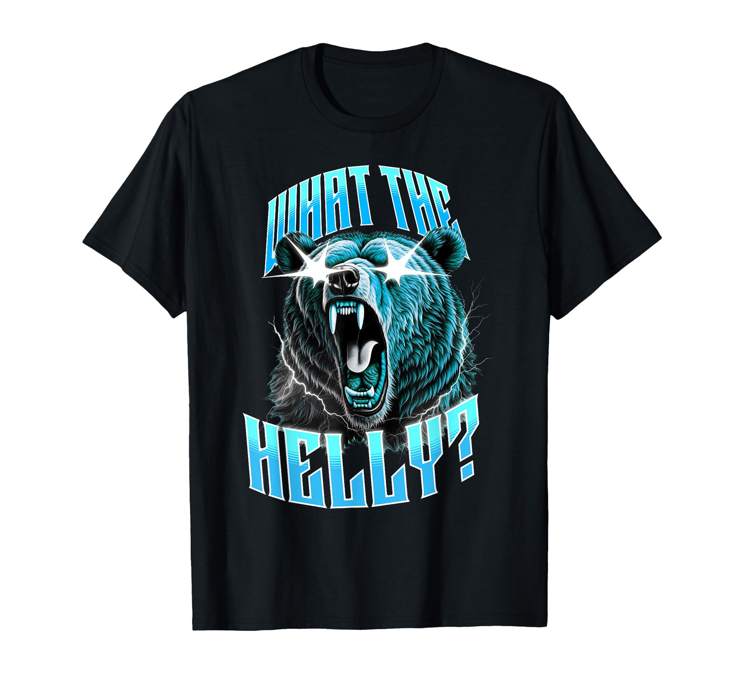 What The Helly Ironic Meme Brainrot Quote Gen Z Alpha T-Shirt