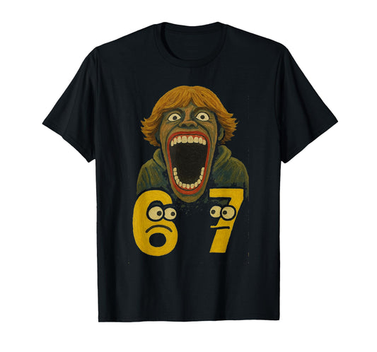 67 Six Seven 6 7 Meme Design Funny 6 7 T-Shirt