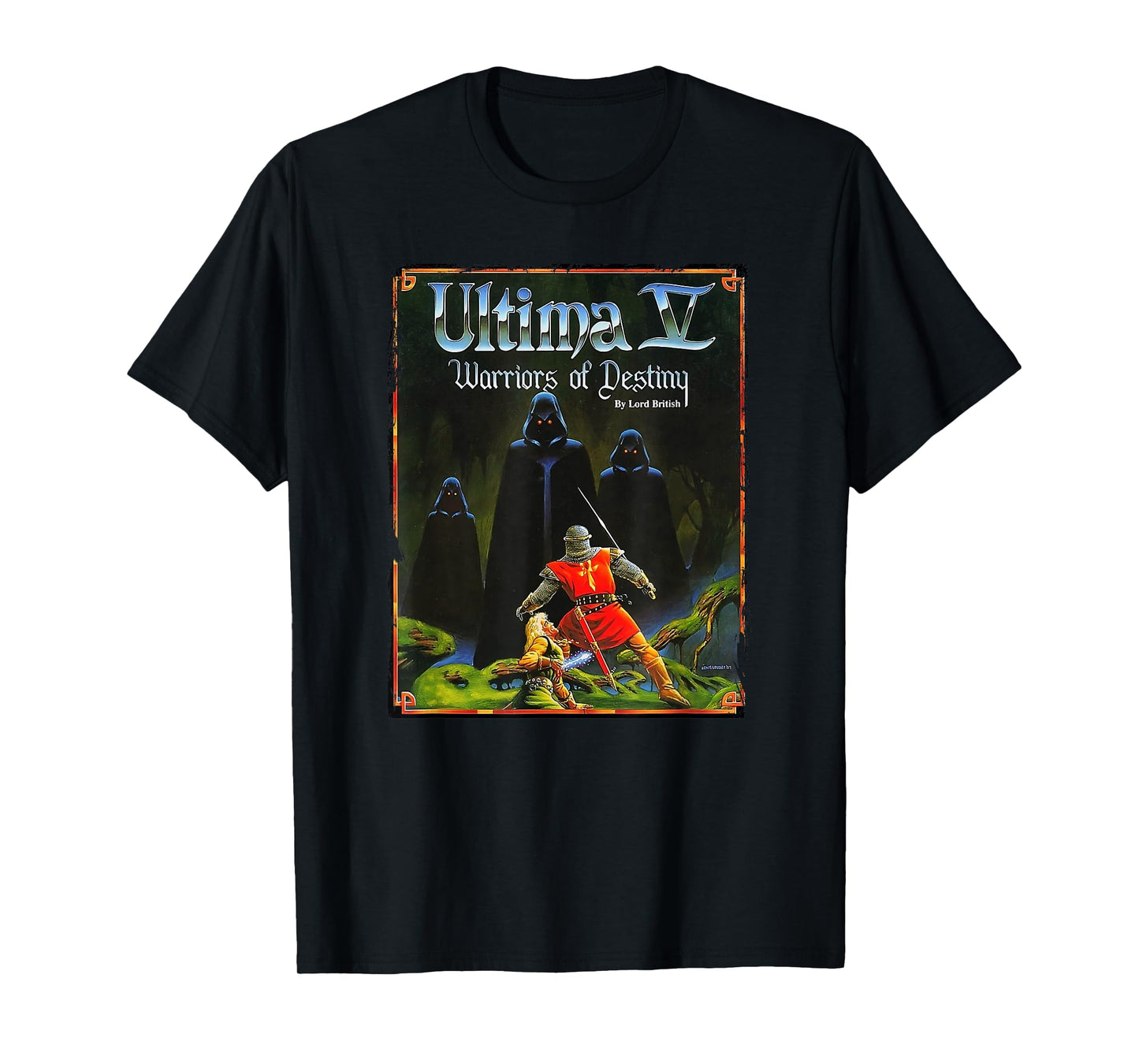 RPG Ultima V Retro Cover T-Shirt