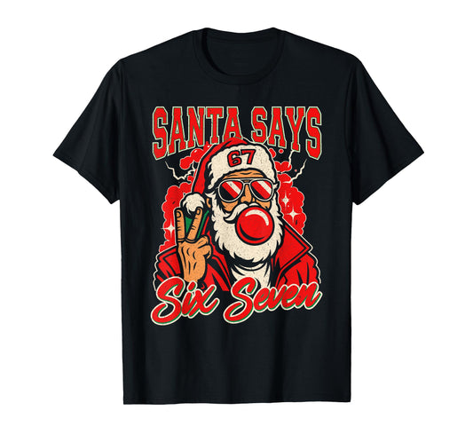 67 Meme Six Seven for Kids Women Men Boys Girls Christmas T-Shirt