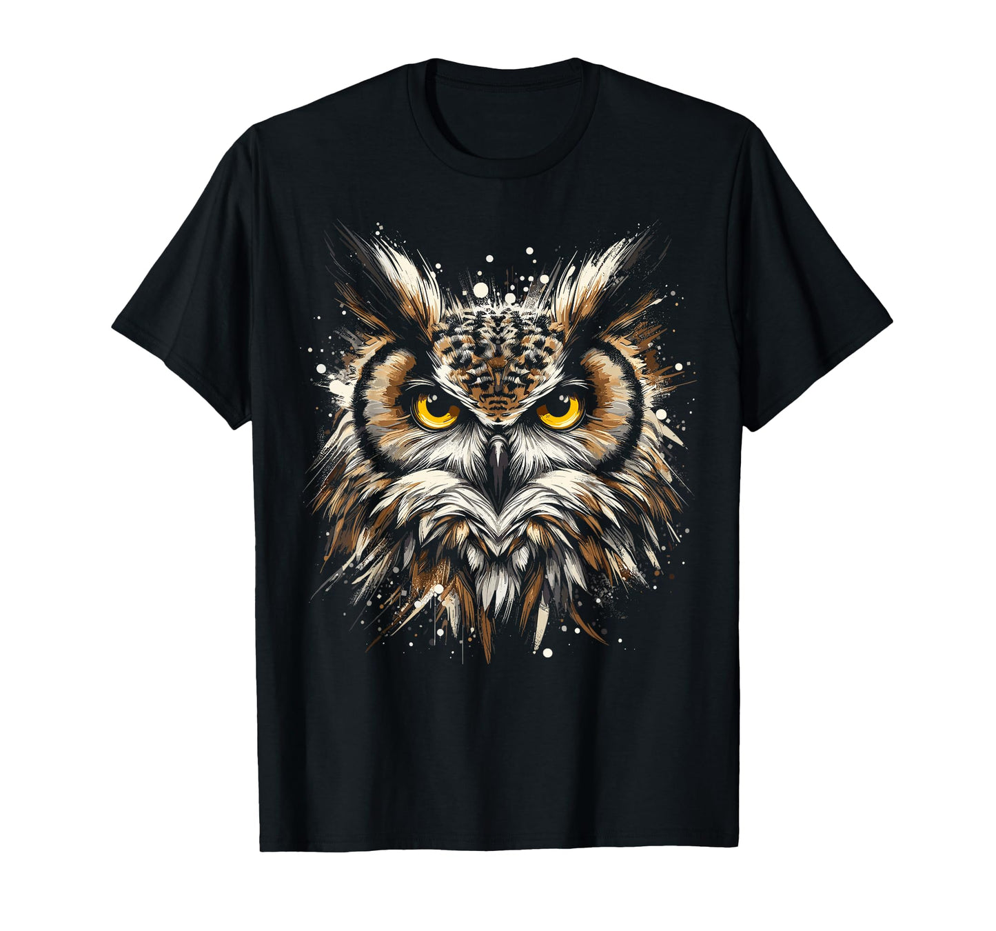 Great Horned Owl Lover T-Shirt