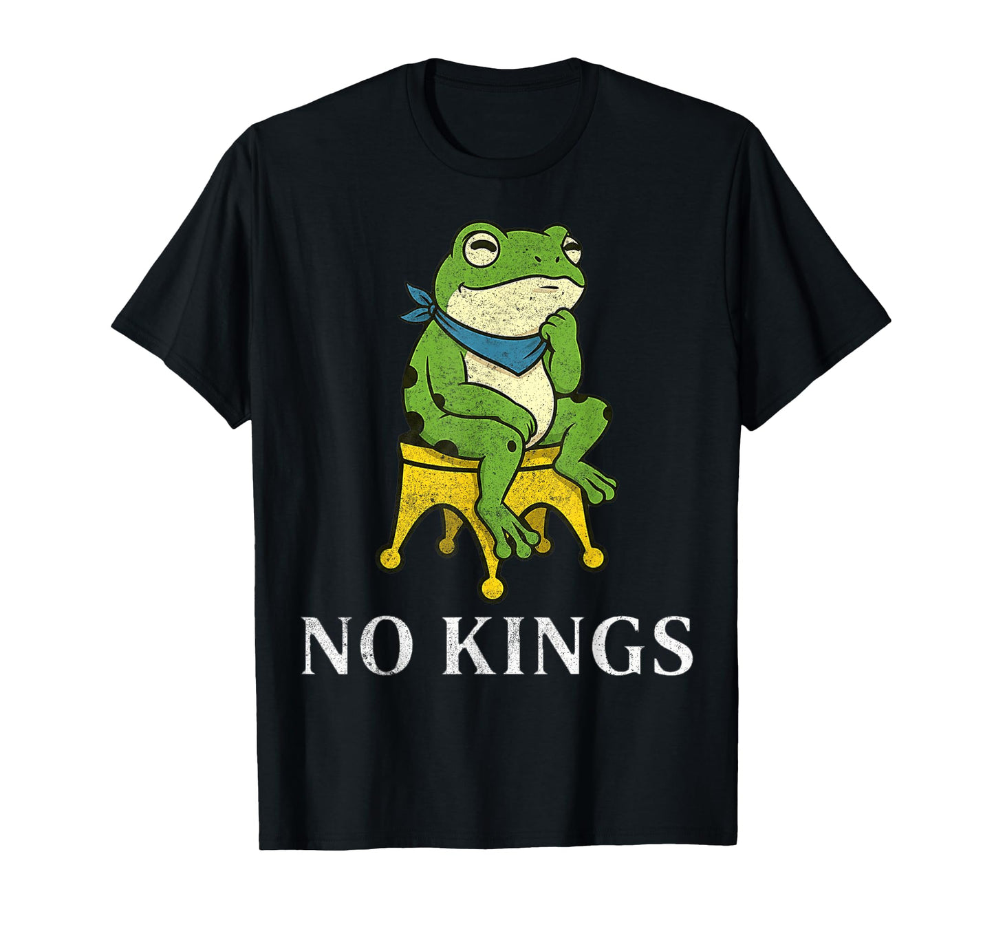 Freedom Portland Frog Resist No Kings T-Shirt