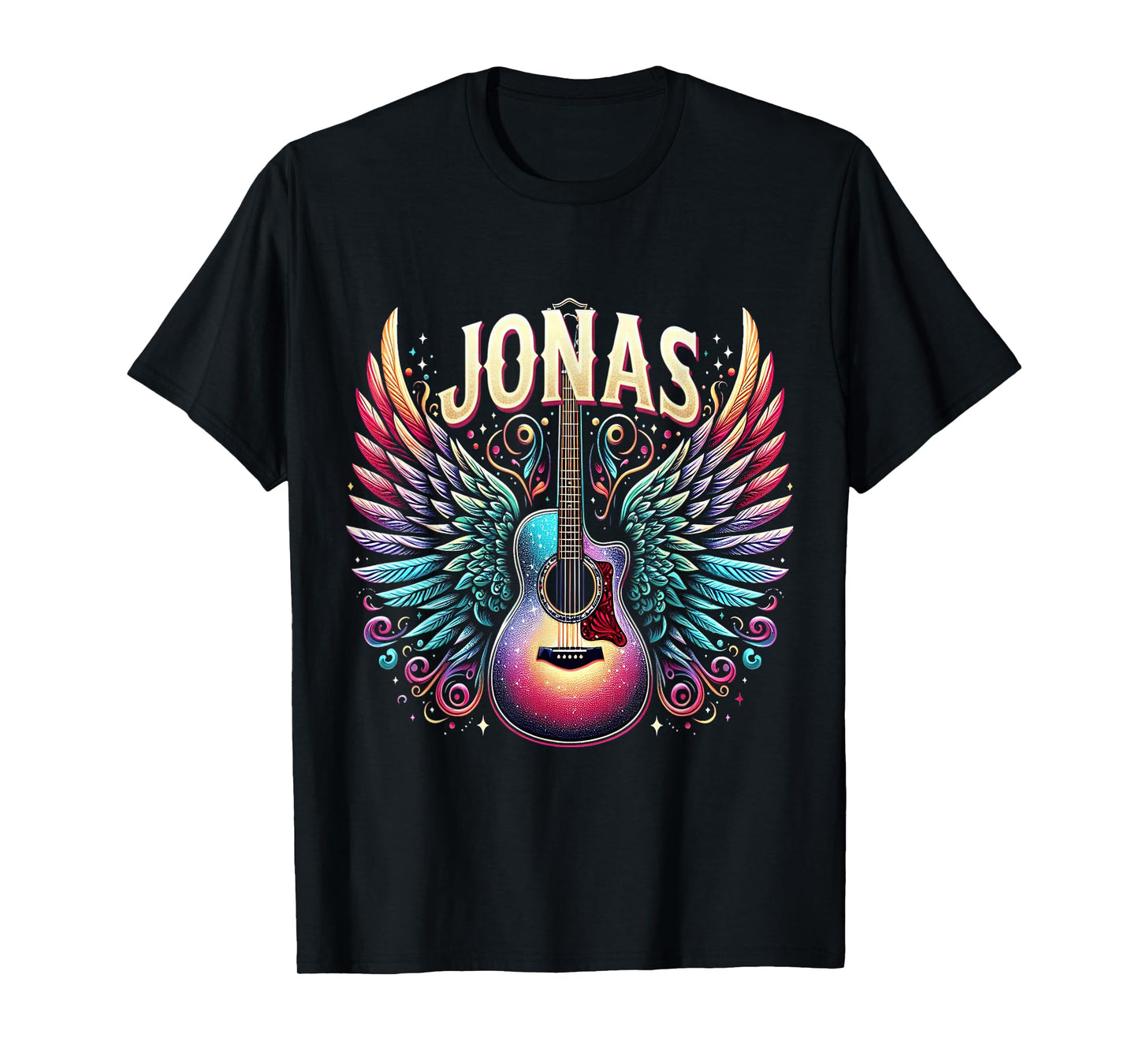 Retro Jonas Personalized First Name Jonas Groovy Men Women T-Shirt