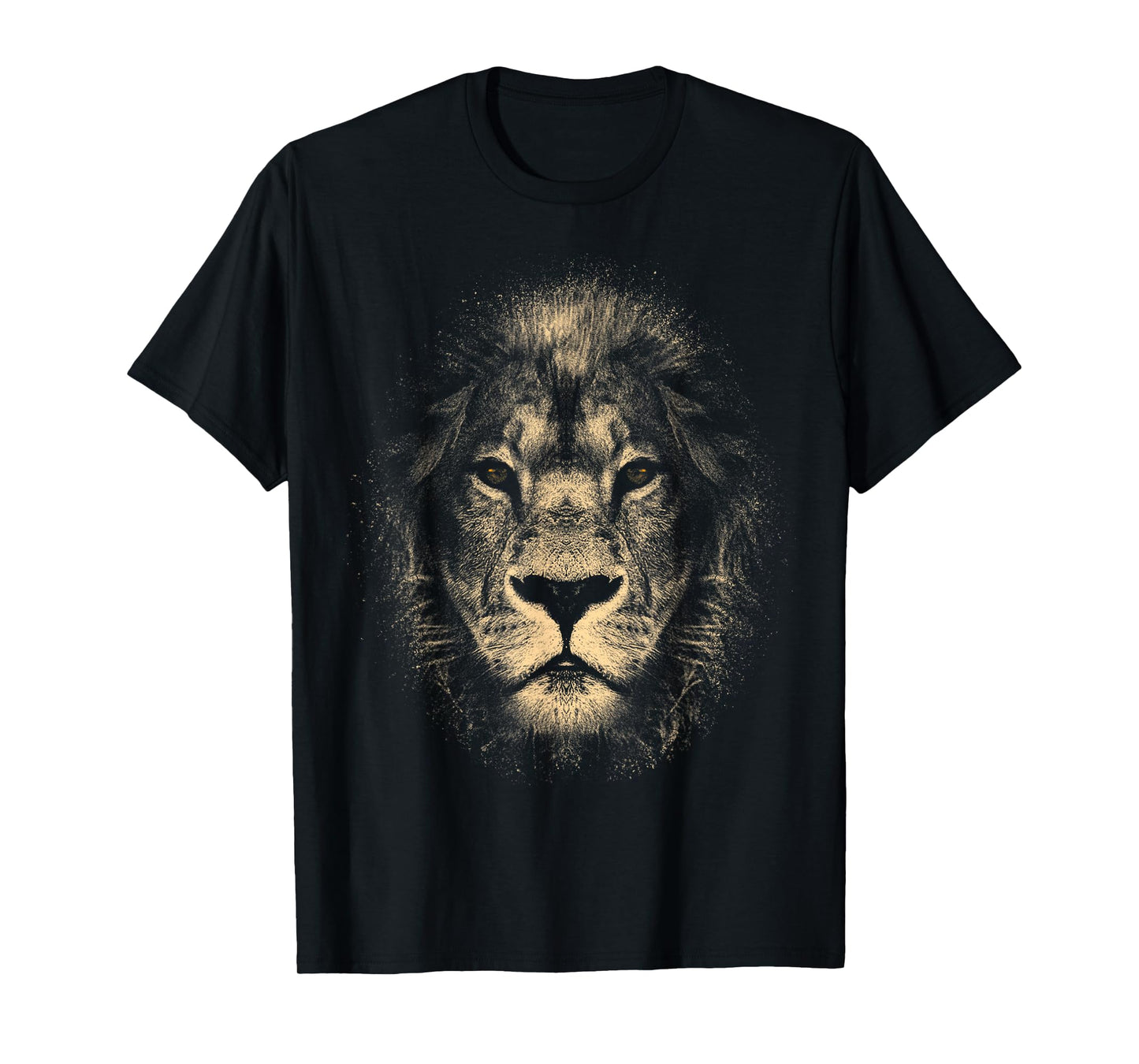 Africa Lion Stylish Lion Head with Cool Eyes and Mane T-Shirt