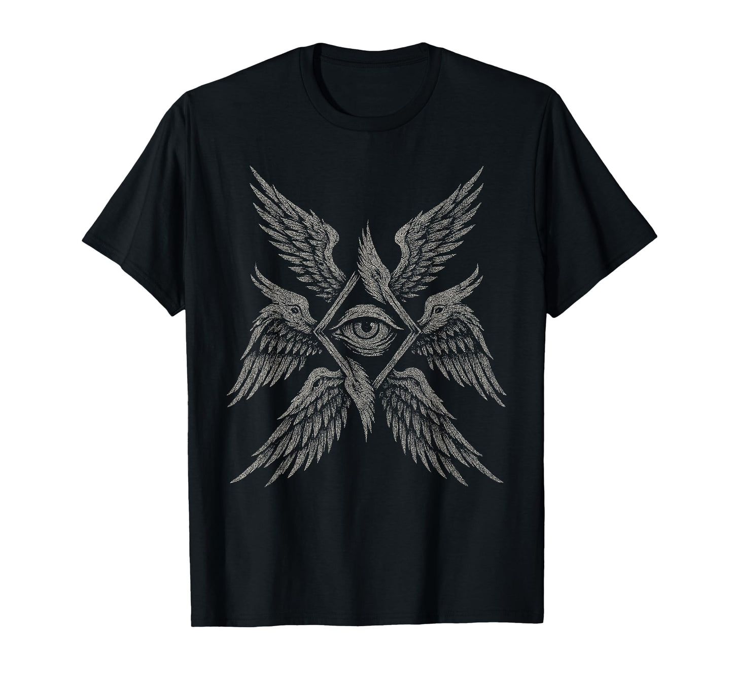 Seraphim Bible Accurate Angel Seeing Eye Esoteric Aesthetic T-Shirt