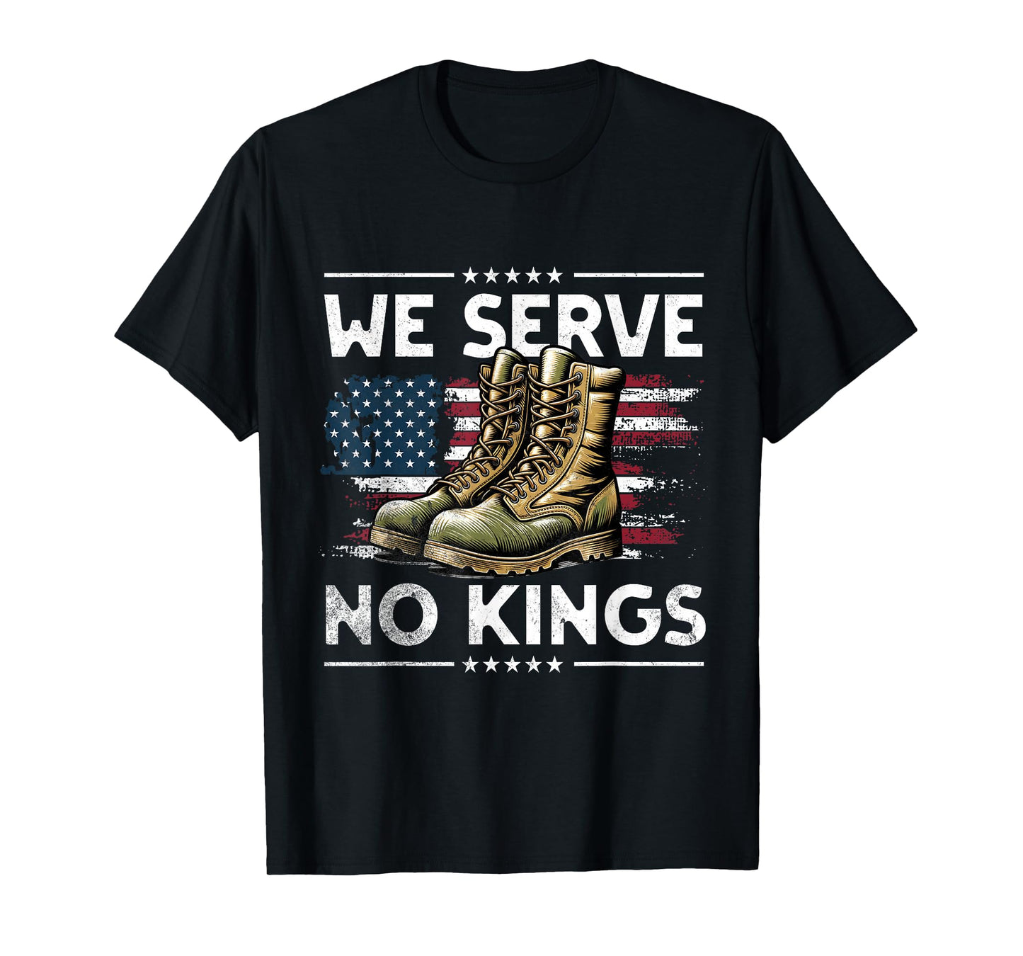 Veterans No Kings T-Shirt