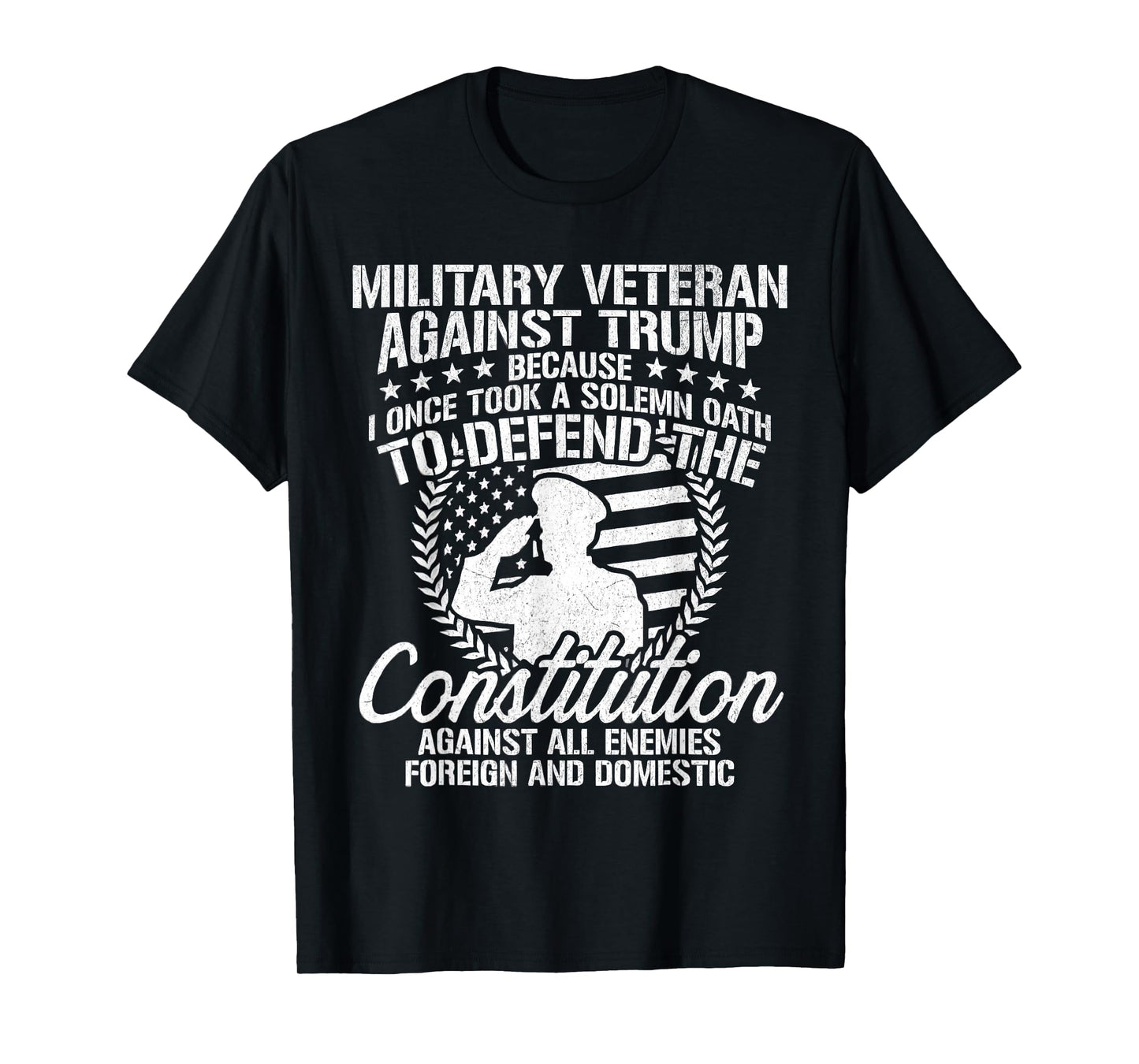 Military Veteran Protest Indivisible No Kings October 18 T-Shirt