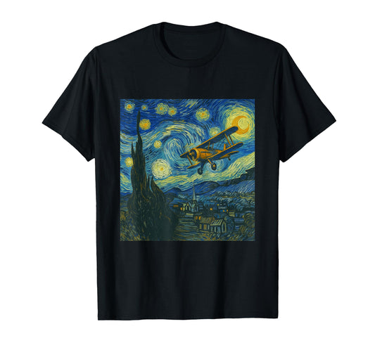 Airplane Shirt Aviation Tshirt Men Boys Pilot Plane Lover T-Shirt