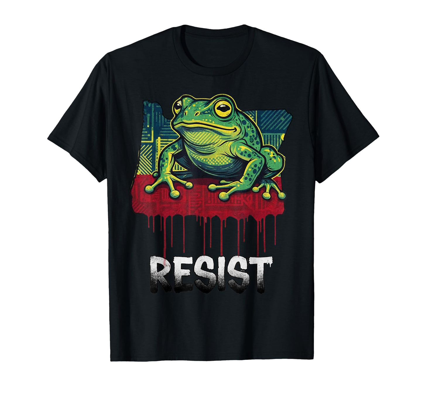 Portland Frog Protest Shirt Funny Portland Frog Protest T-Shirt