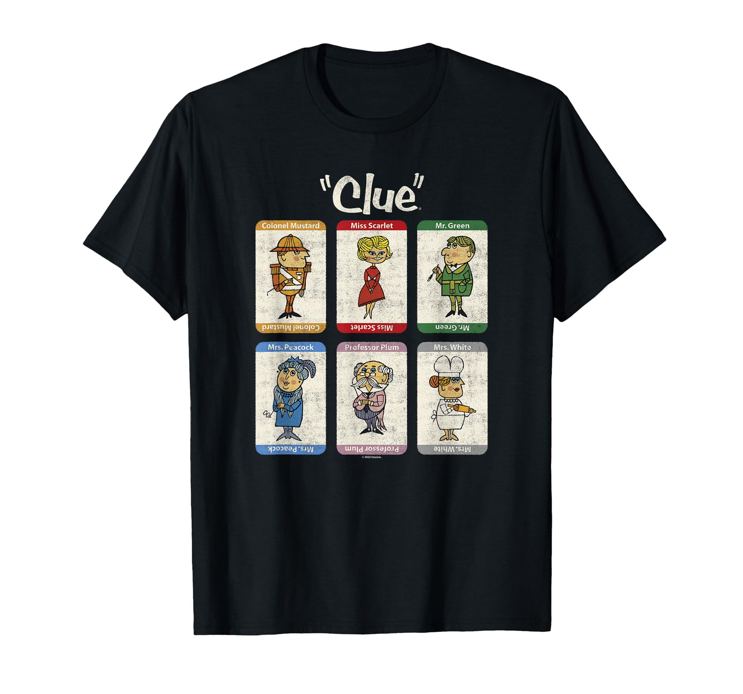 Clue Retro Character Box Up T-Shirt