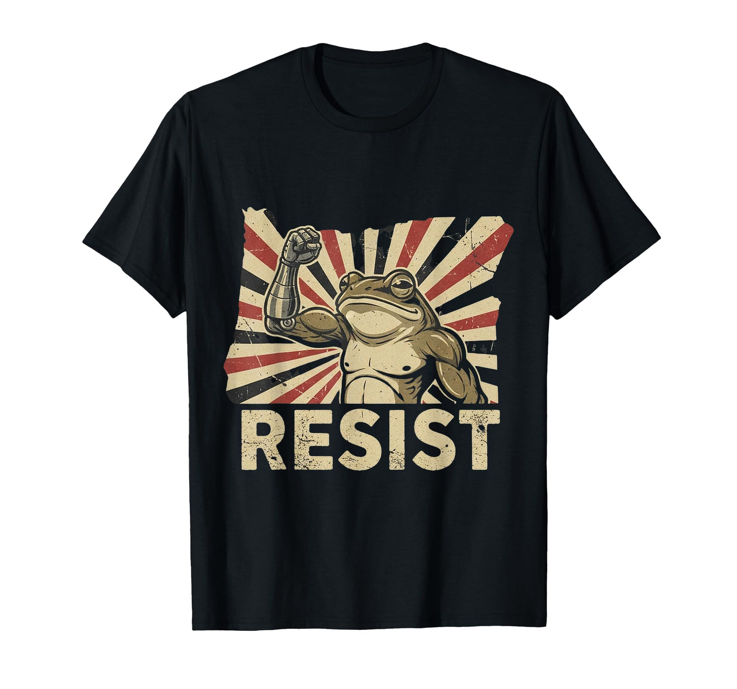 Portland Frog Protest Shirt Portland Frog Protest T-Shirt