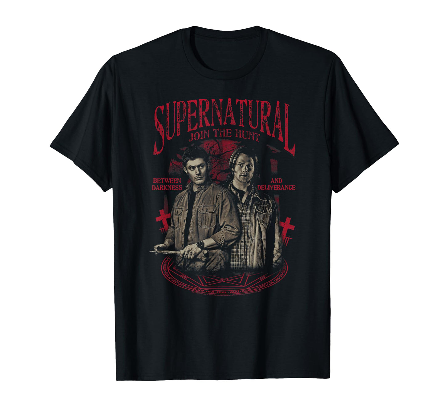 Supernatural Between Darkness and Deliverance TV Show T-Shirt