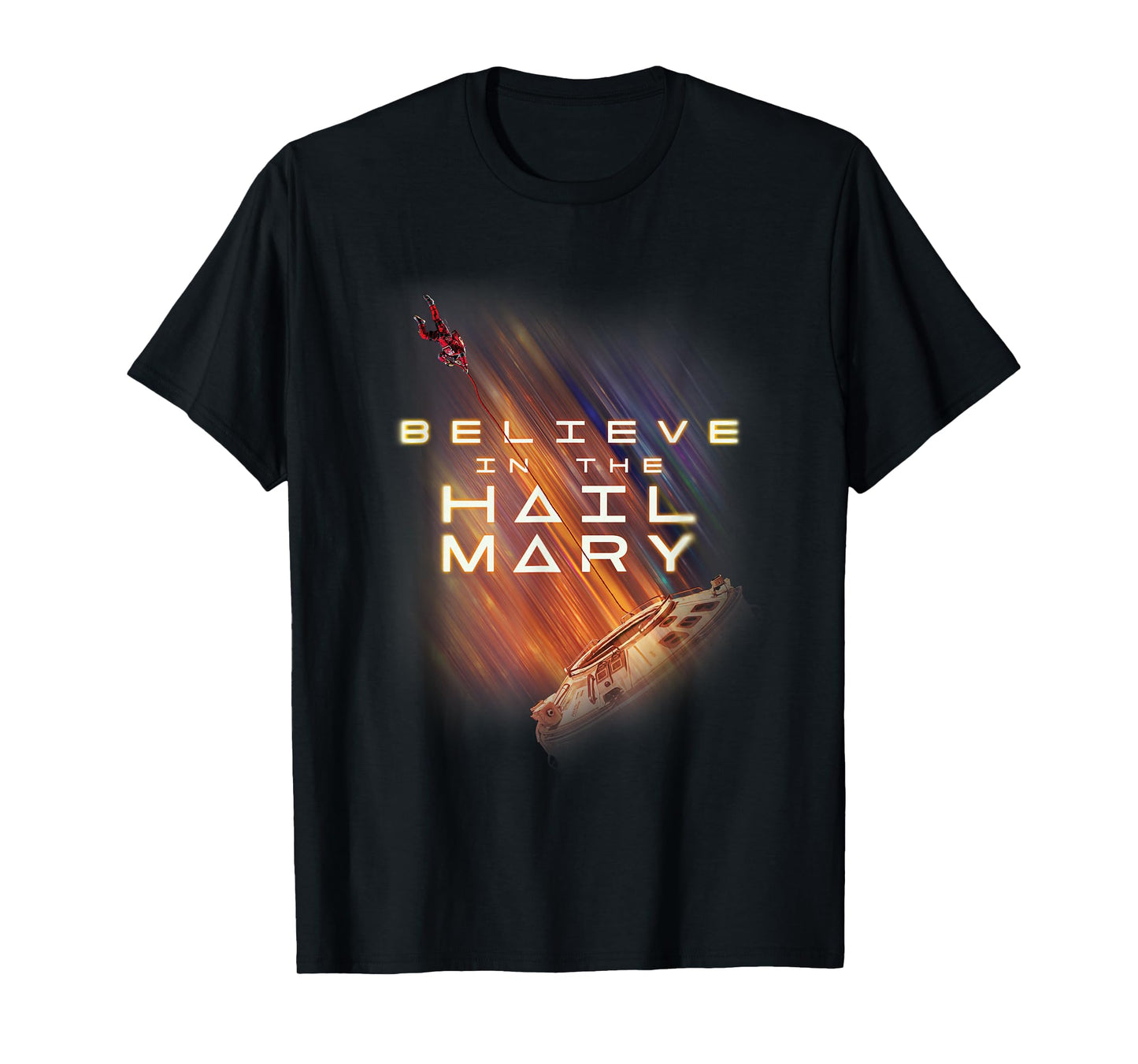 Believe in the Hail Mary T-Shirt - T-Shirt | Black