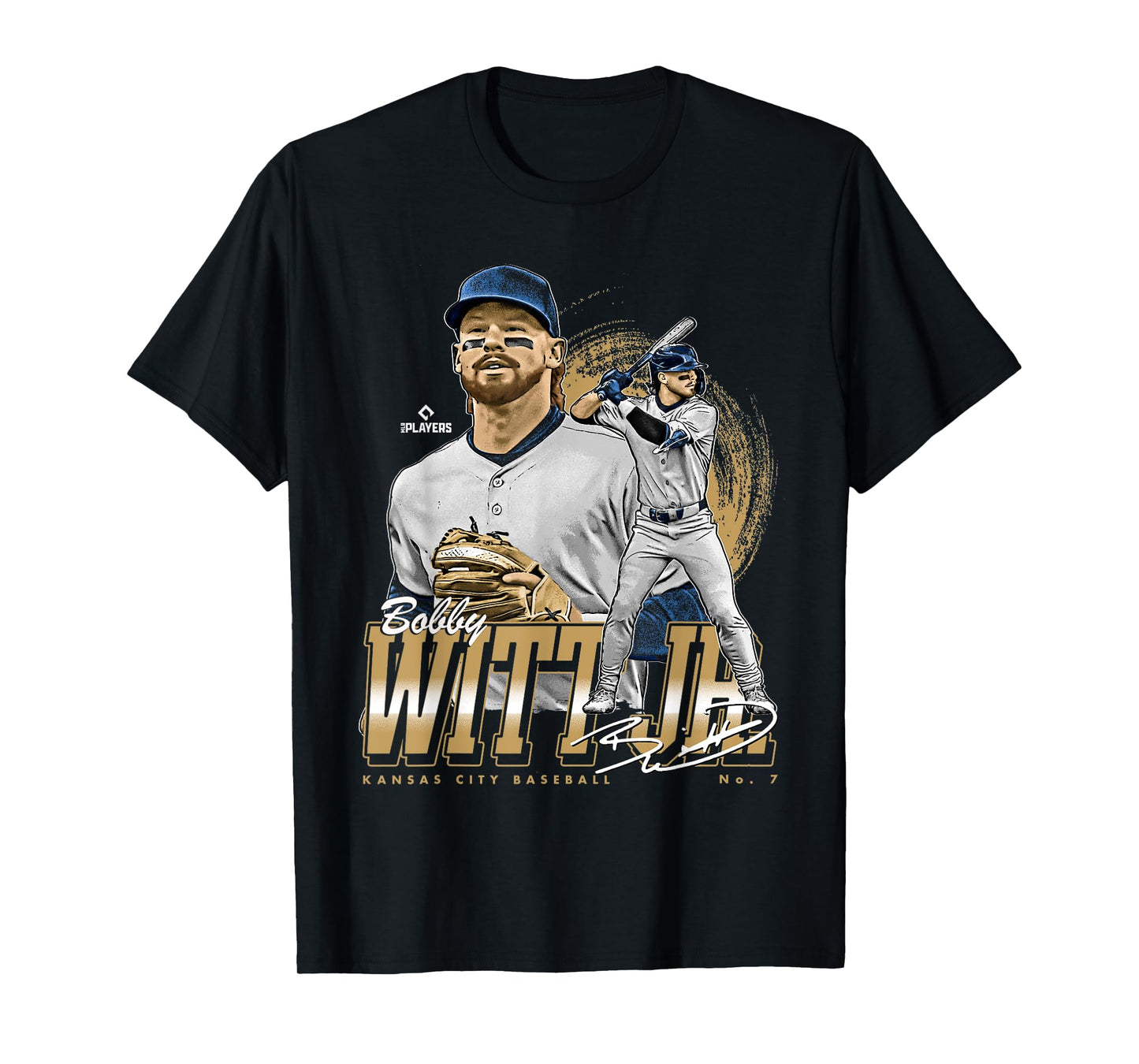 Bobby WITT Jr. | Kansas City MLB Baseball Player| MLBBWI302N T-Shirt