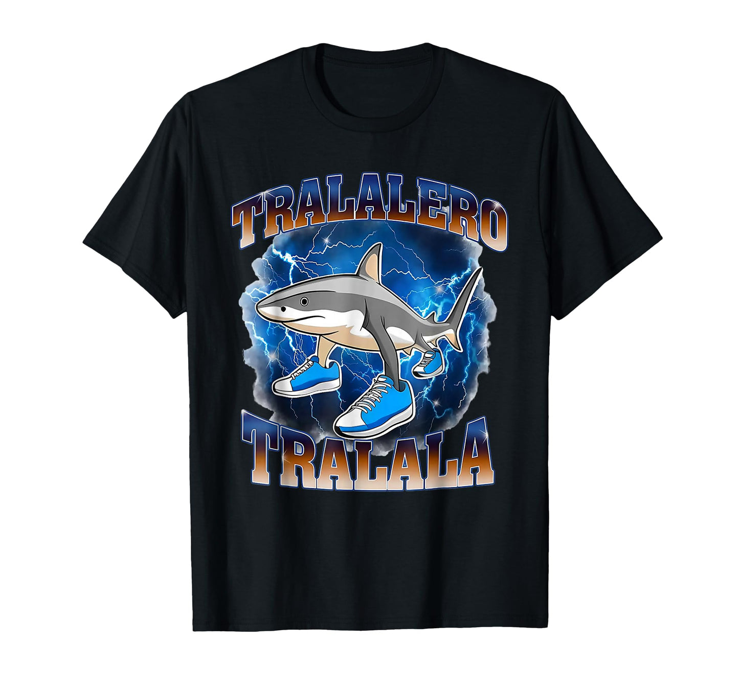 Tralalero Tralala Italian Brainrot Meme T-Shirt