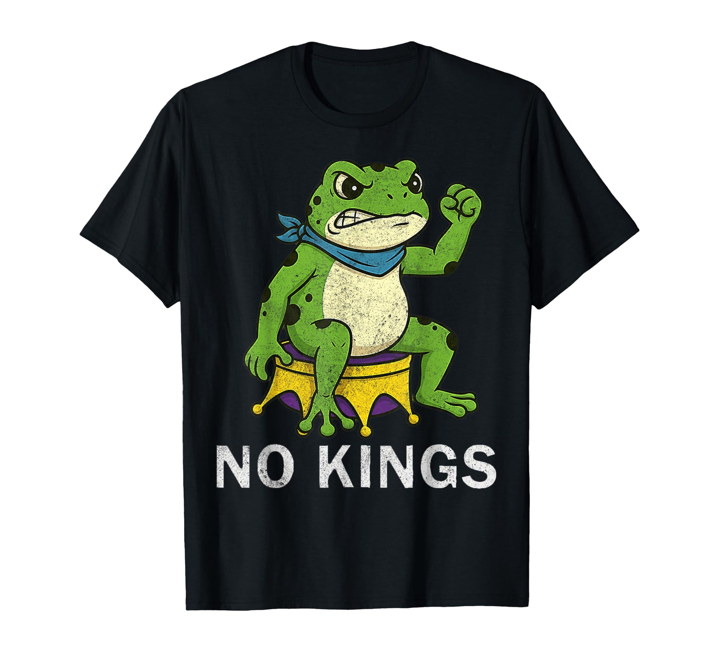 Freedom Portland Frog Resist No Kings T-Shirt