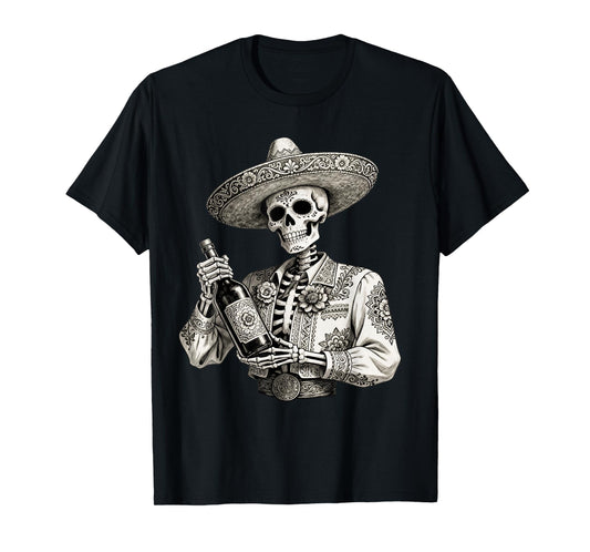 Dia De Los Muertos Costume Day of The Dead Sugar Skull T-Shirt
