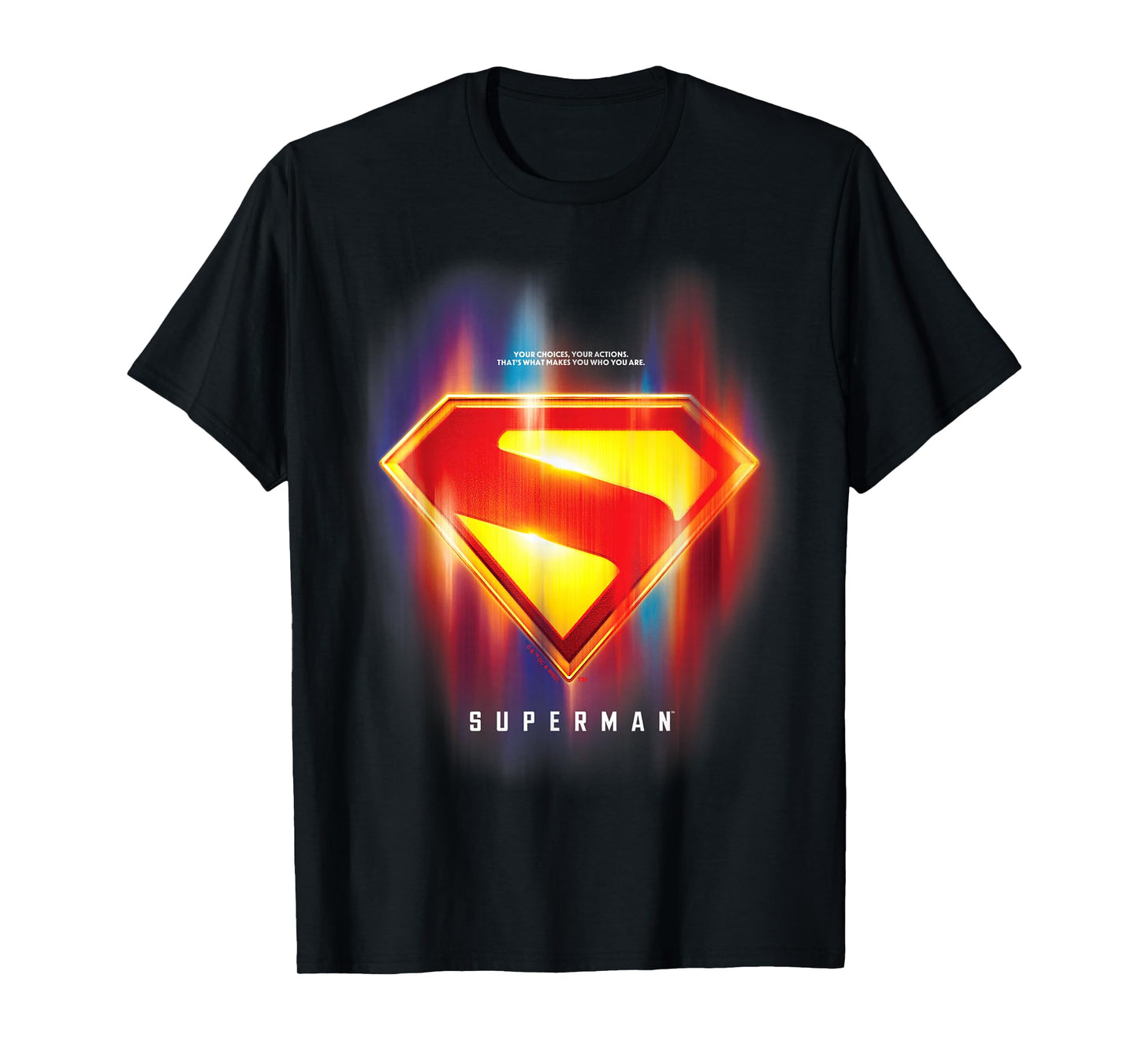 Superman (2025) Glowing Shield Choices T-Shirt