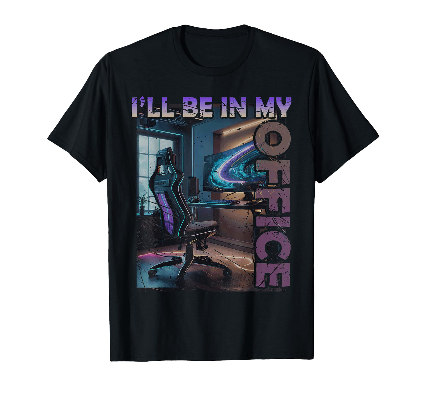 PC Gaming I'll Be in My Office | Hardware Nerd PC Gamer T-Shirt