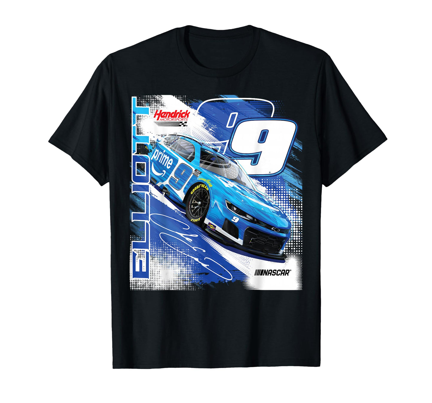 NASCAR - Chase Elliott #9 Prime - Hendrick Motorsports T-Shirt